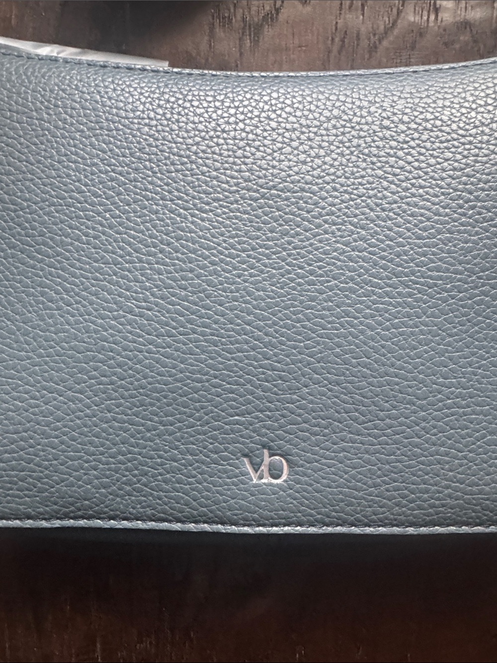 Vera Bradley Pebbled  Shoulder Crossbody Bag Slate Blue Vegan Leather - Picture 2 of 7